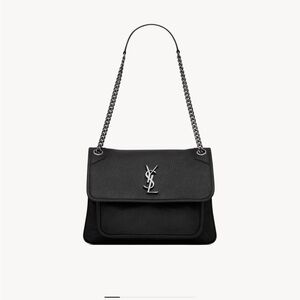 NWT - NIKI MEDIUM IN GRAINED LAMBSKIN
BLACK